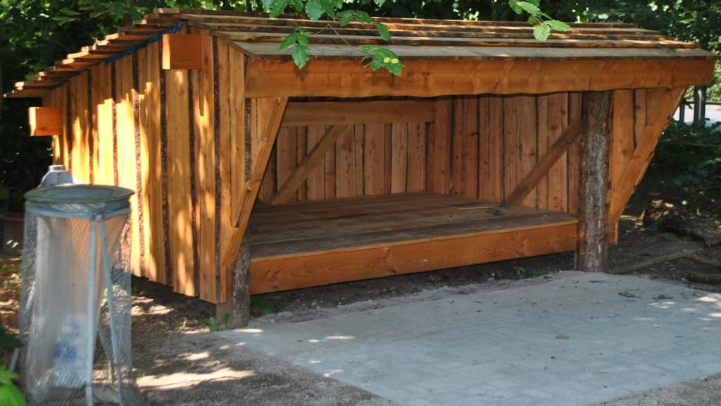 Vedsted shelter - The green corner