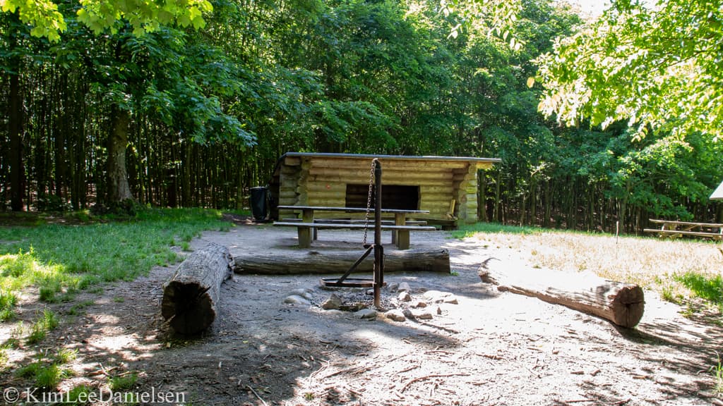 Shelter at Bergs Plads - close to Haderslev Wildpark