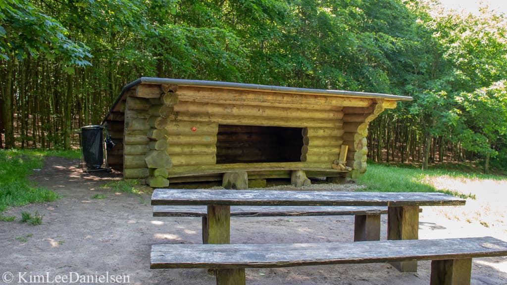 Shelter at Bergs Plads - close to Haderslev Wildpark