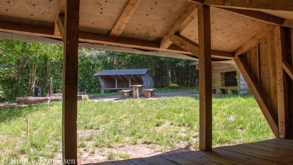 Shelter at Bergs Plads - close to Haderslev Wildpark