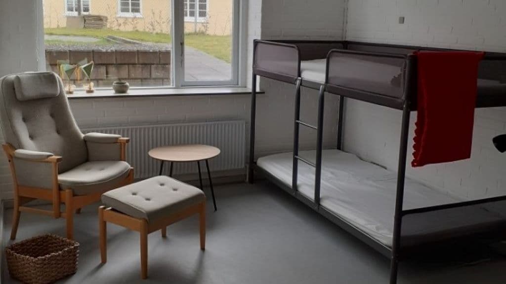 The small hostel in Jegerup close to Hærvejen