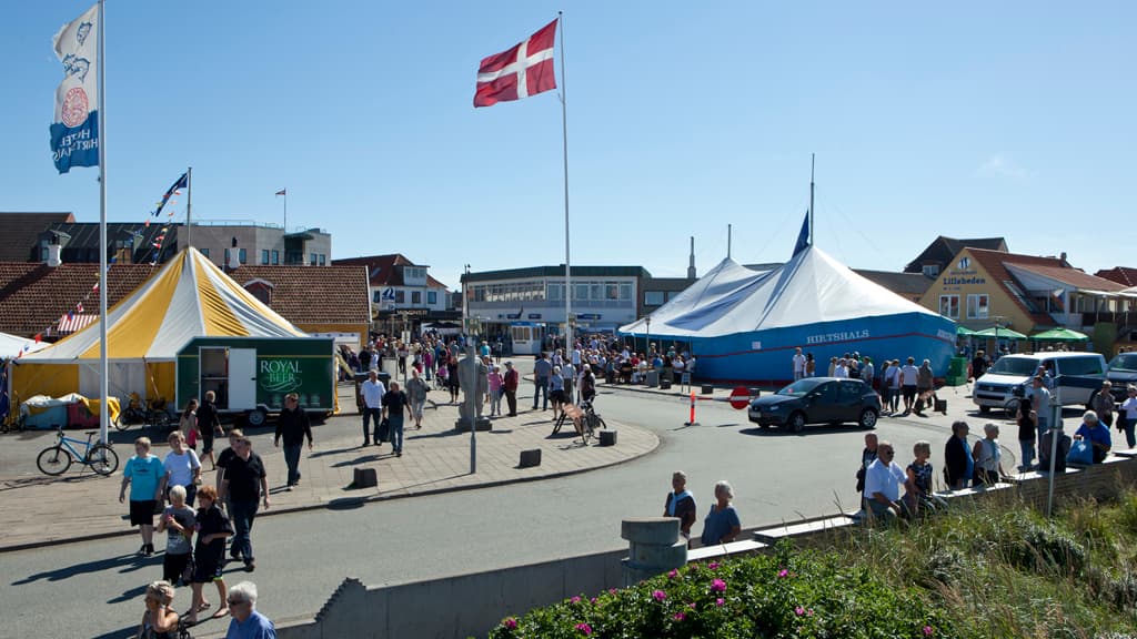 Hirtshals Fish Festival - lots of fresh fish