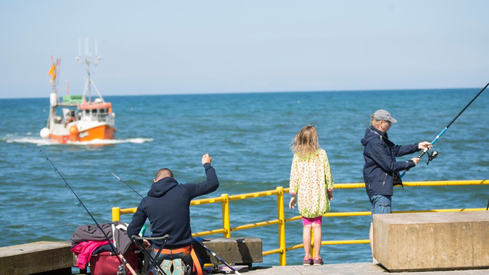 Fishing in Løkken