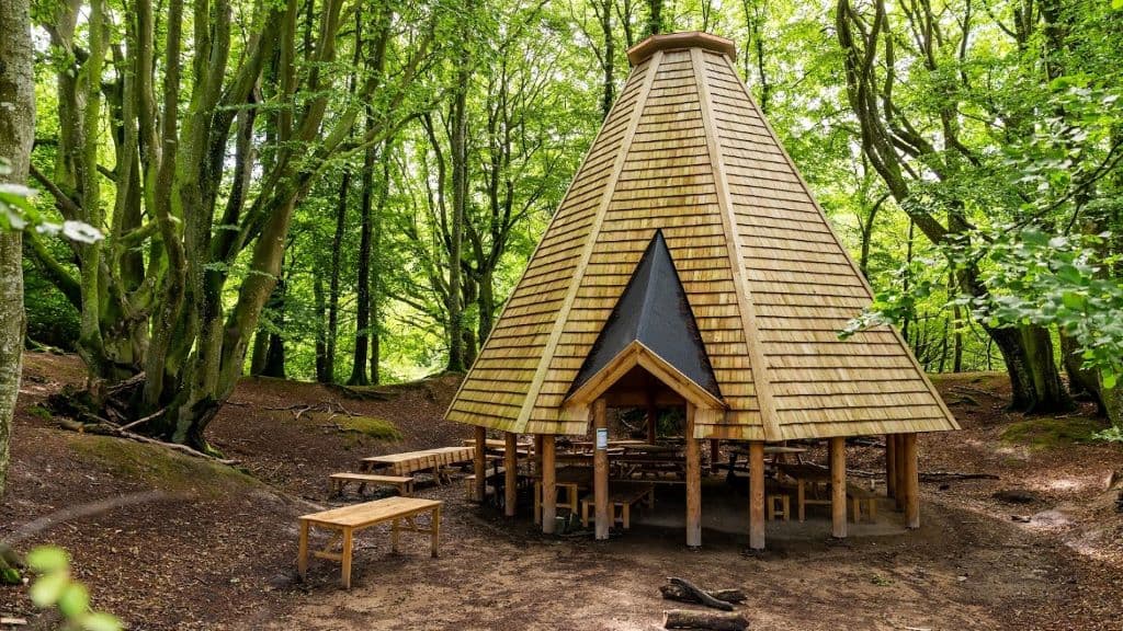 The Max Henius Bonfire Hut
