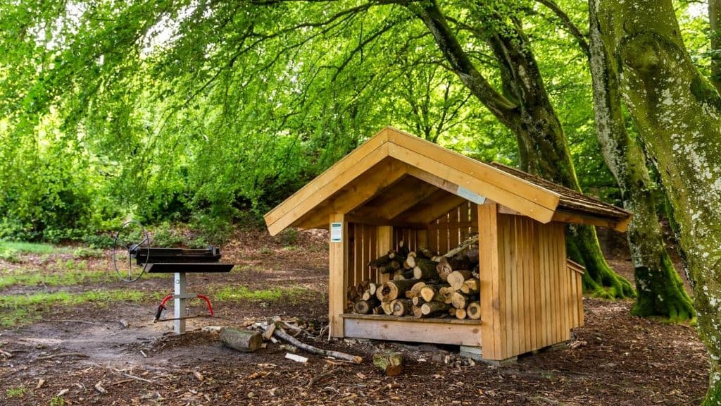 The Max Henius Bonfire Hut