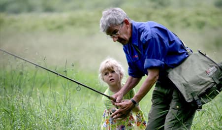 Angling in Lindenborg Å