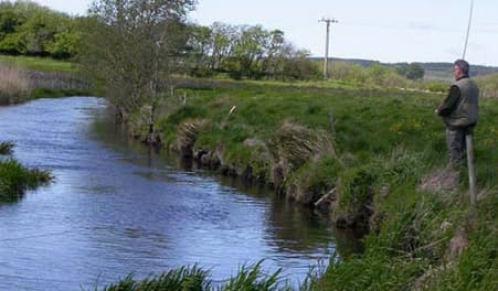 Angling in Lindenborg Å