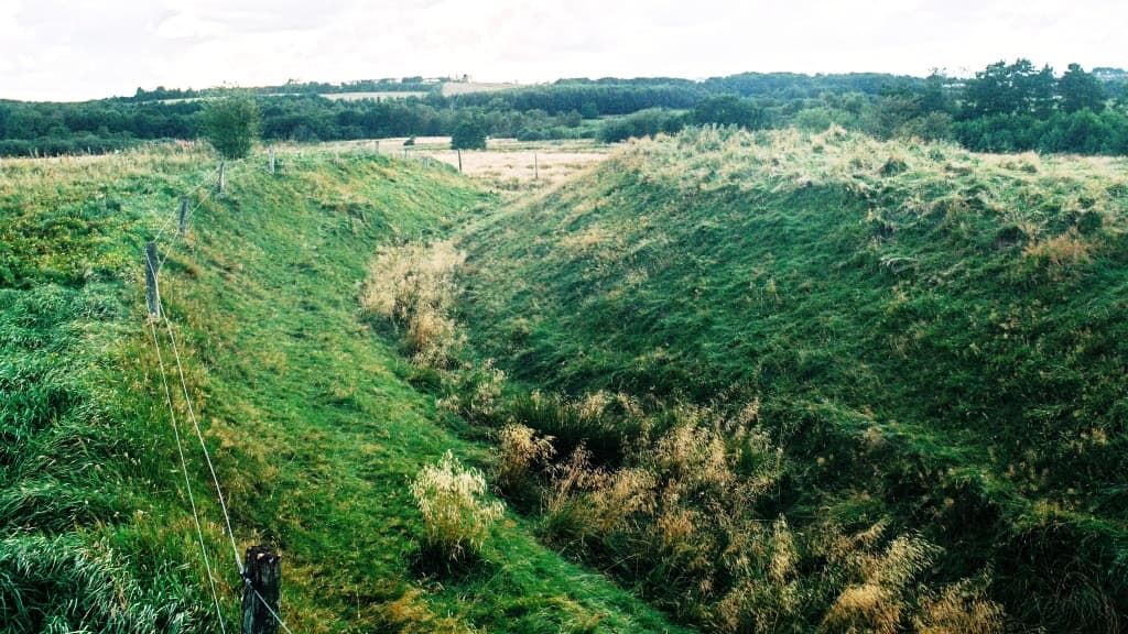 Egholm Castle ruin