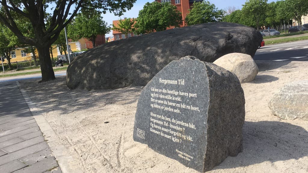 The Poetry Park in Frederikshavn