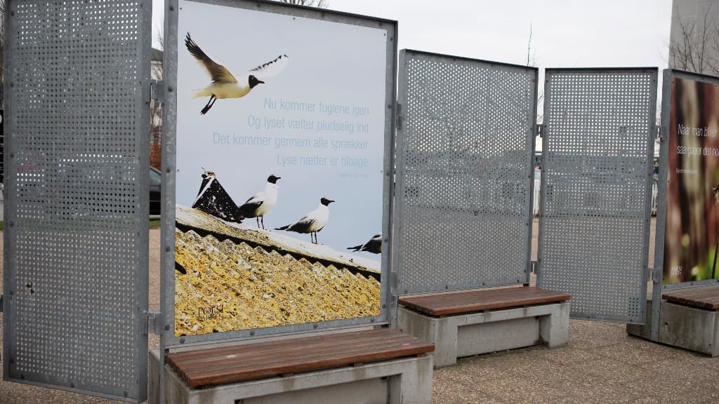 The Poetry Park in Frederikshavn