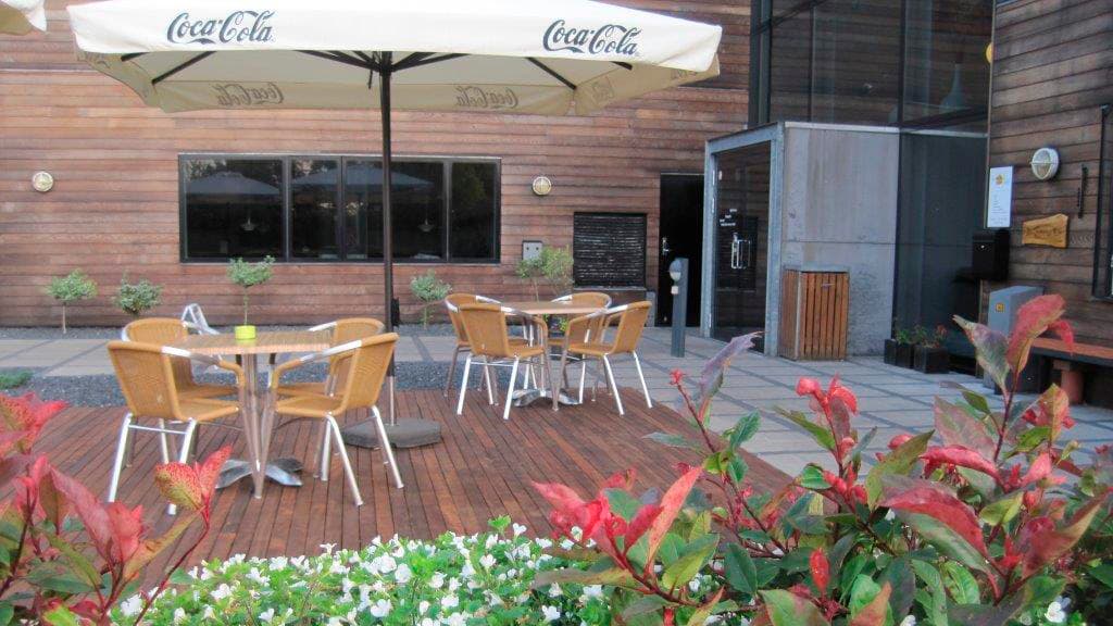 Café Frigg, Thorhallen in Jels