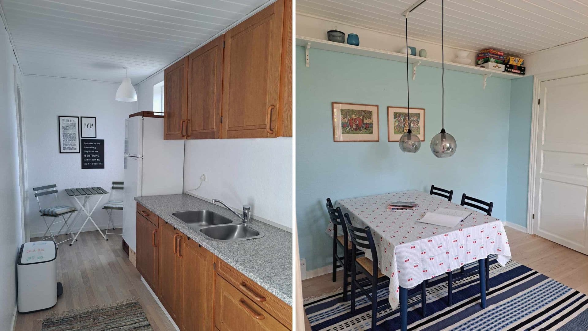Harresø Bed & Breakfast - kitchen and dining room