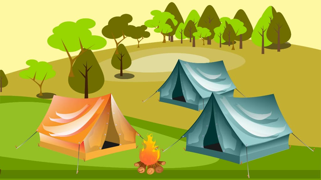 Forest Camp Alhedestien