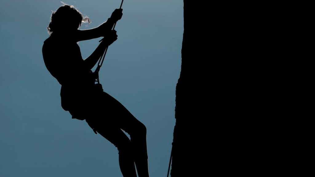 Rappelling