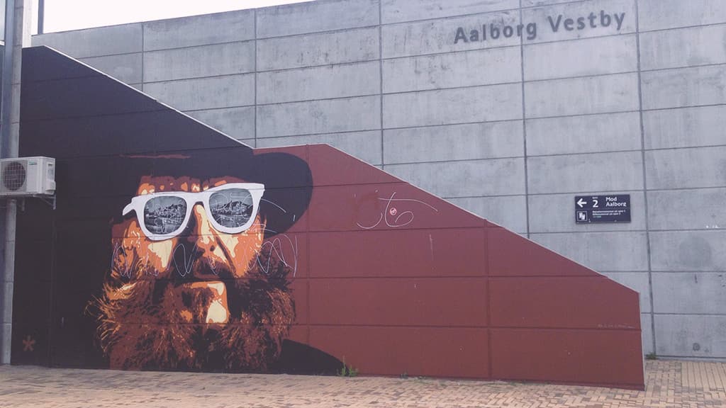Street art - Jeppe K. Jensen - Kastetvej 22B