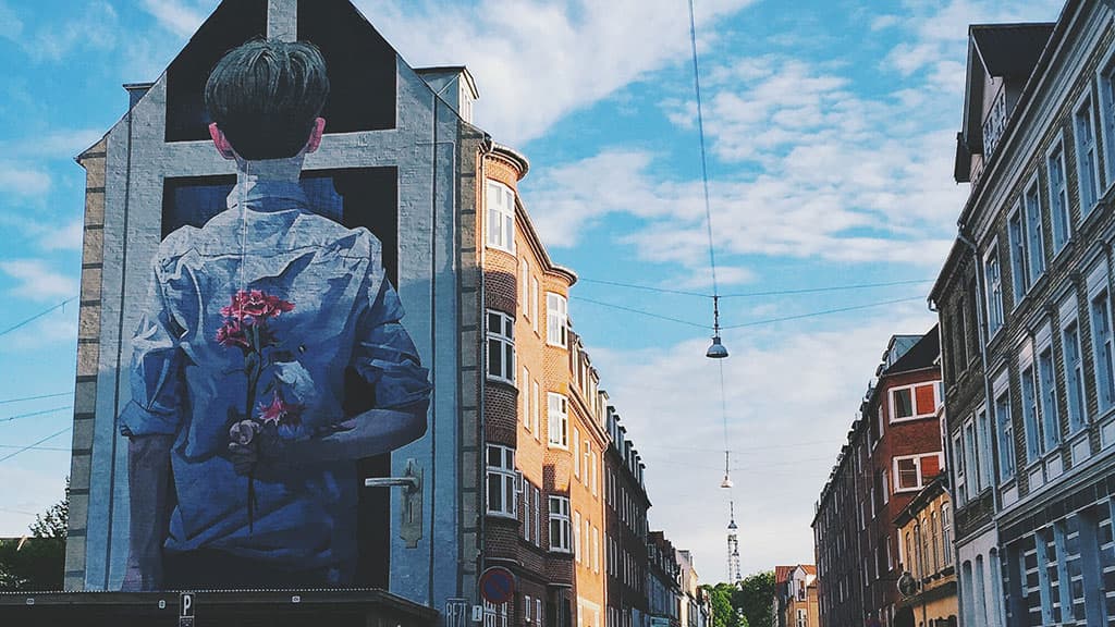 Street art "Out in the Open" - BEZT - Absalonsgade 34
