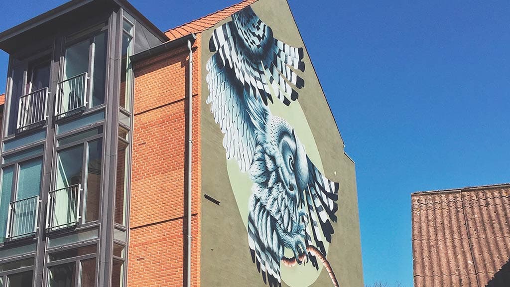 Street art - BURNON – Vestergade 21