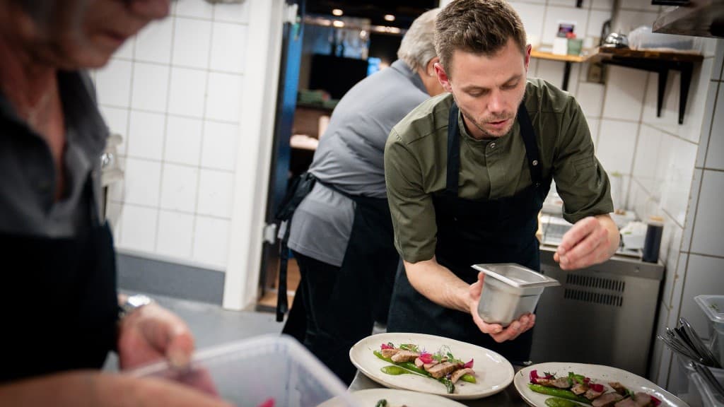 Restaurant Rødder - køkkenet