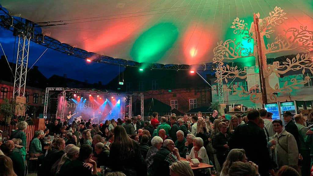 Snapsting at Hjultorvet in Viborg